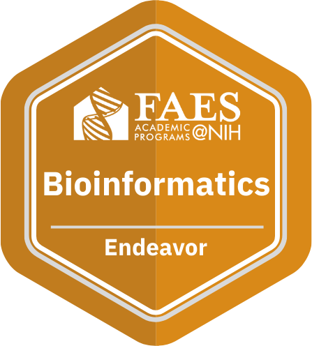 Bioinformatics Endeavor Badge