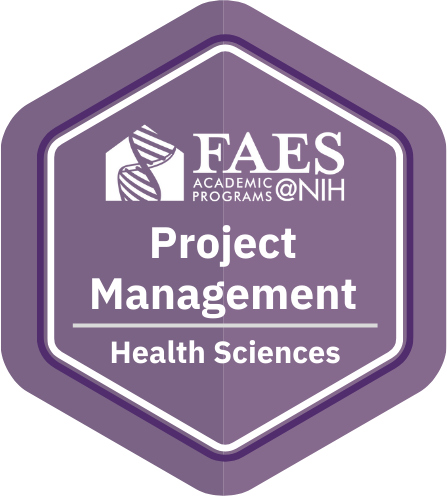 Project Management: Health Sciences Badge