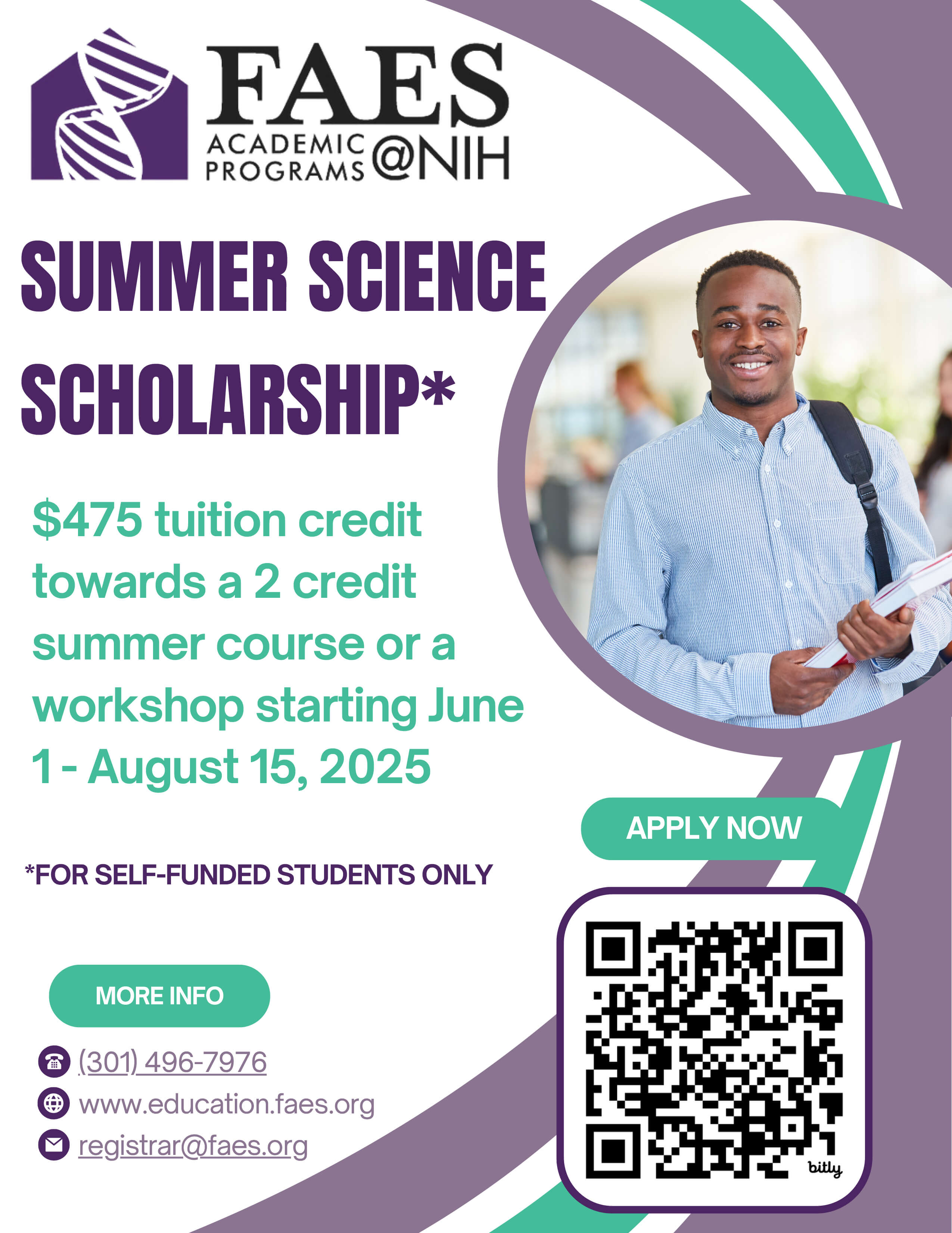 Our Summer Science Scholarship